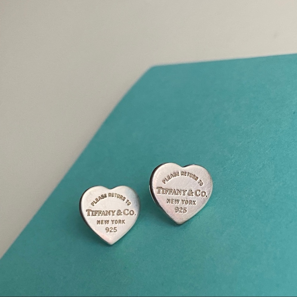 💎Return to Tiffany Mini Heart Tag Earrings